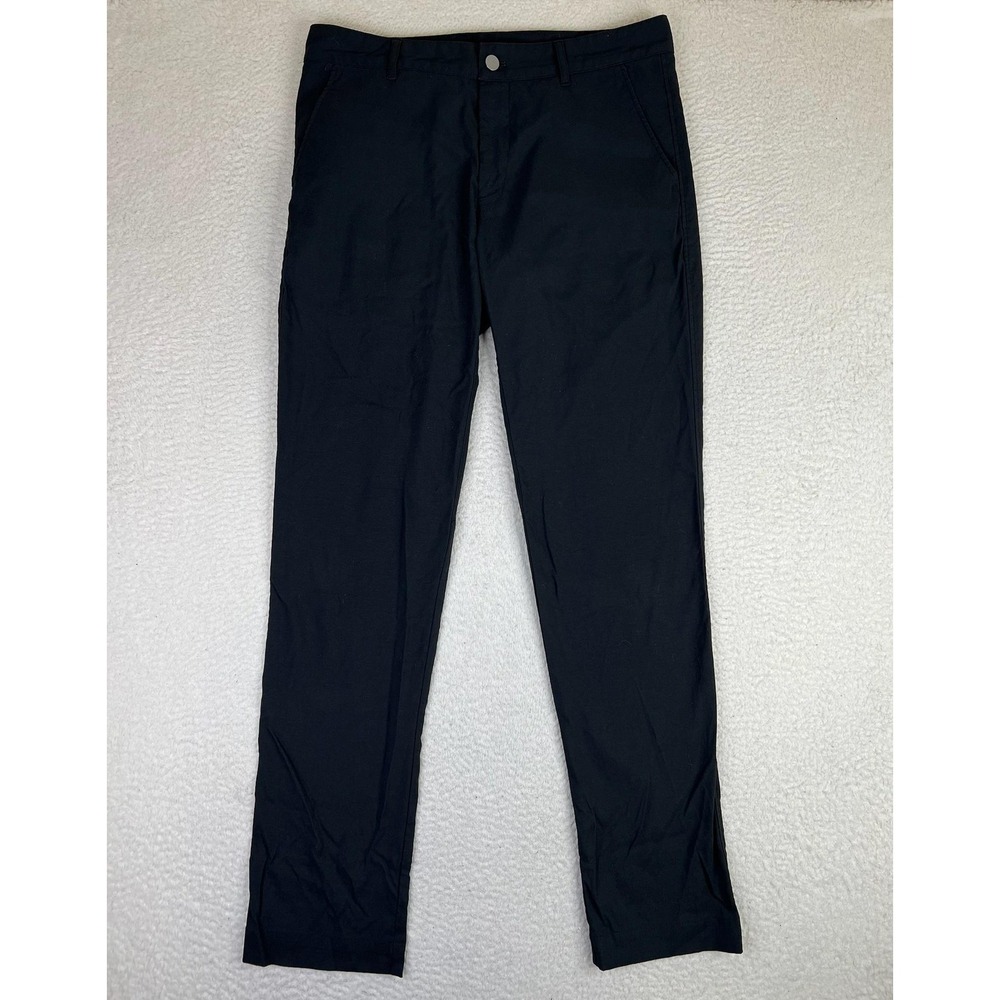 Outlier Pants Mens 32x33 Black Futureworks Slim Fit F Cloth Chino Travel Stretch